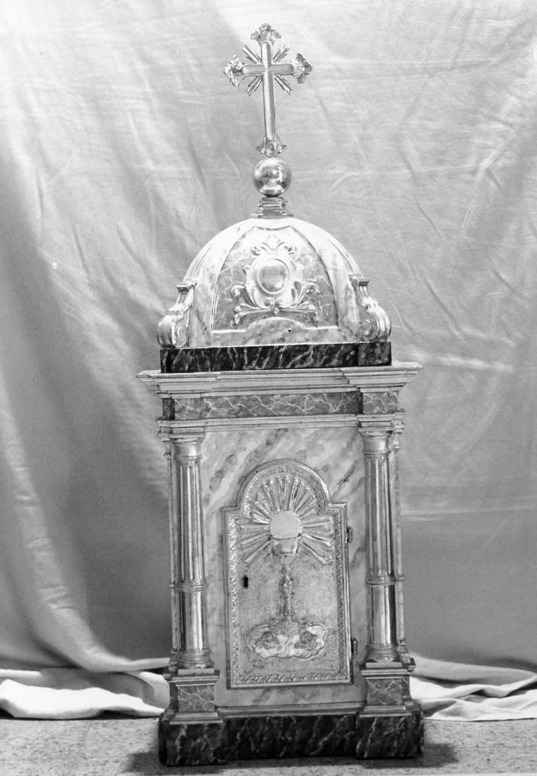 tabernacolo - a tempietto - manifattura romagnola (prima metà sec. XIX)