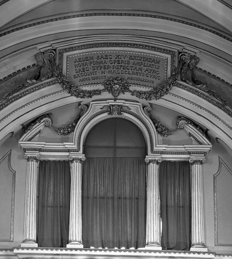 mostra di finestra, serie di Trentanove Antonio (seconda metà sec. XVIII)