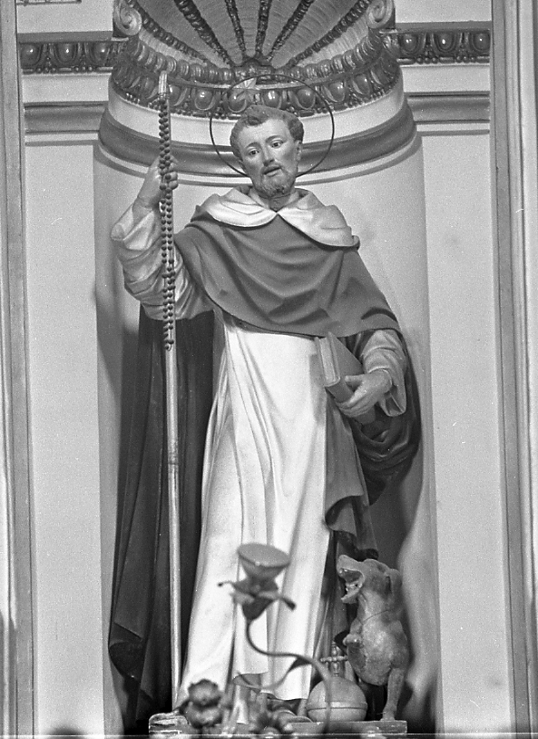 San Domenico (statua) - manifattura romagnola (sec. XVIII)