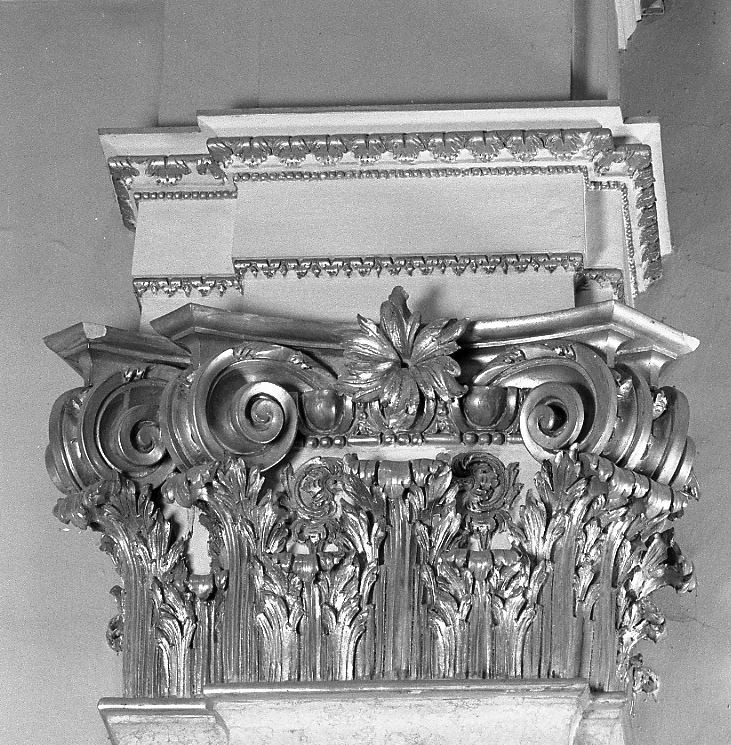 semicapitello, serie di Trentanove Antonio (seconda metà sec. XVIII)