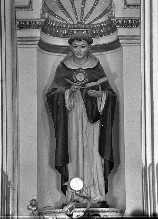 San Tommaso d'Aquino (statua) - manifattura romagnola (sec. XVIII)