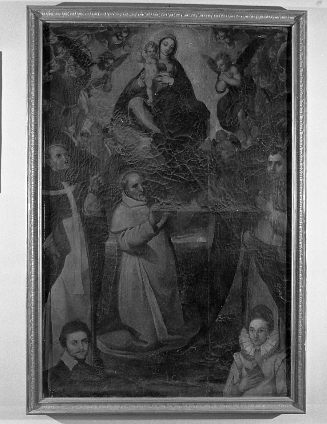 Madonna con Bambino e Santi (dipinto) di Picchi Giorgio (seconda metà sec. XVI)