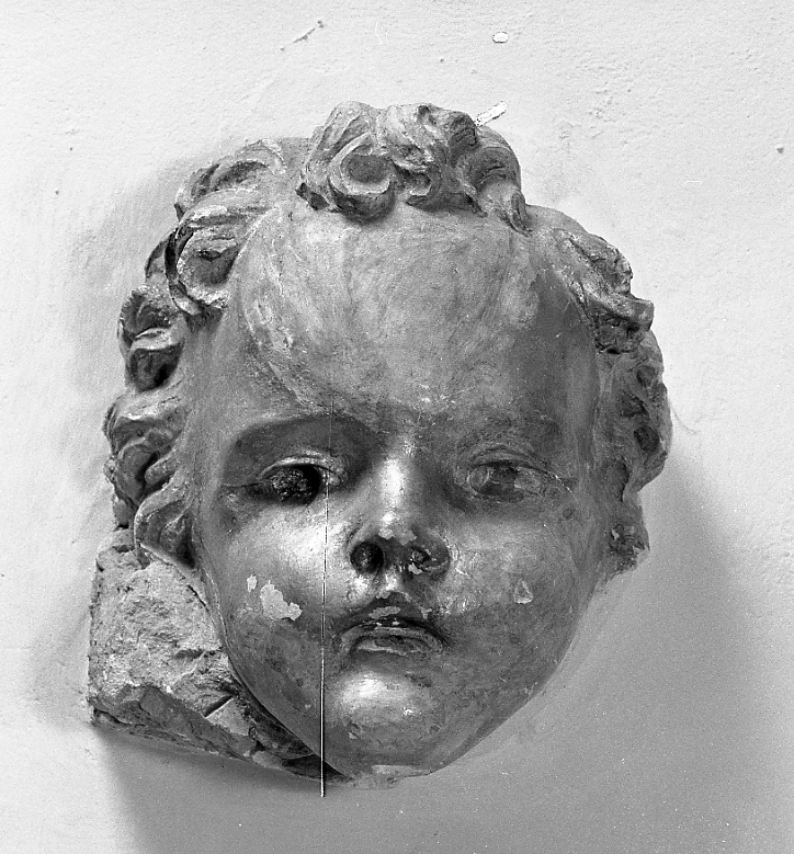 angelo (scultura, frammento) di Trentanove Antonio (sec. XVIII)