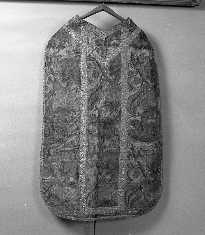 paramento liturgico - in terzo, insieme - manifattura Italia settentrionale (seconda metà sec. XVIII)