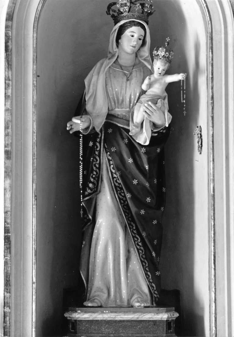 Madonna del Rosario (statua) - ambito romagnolo (fine/inizio secc. XIX/ XX)
