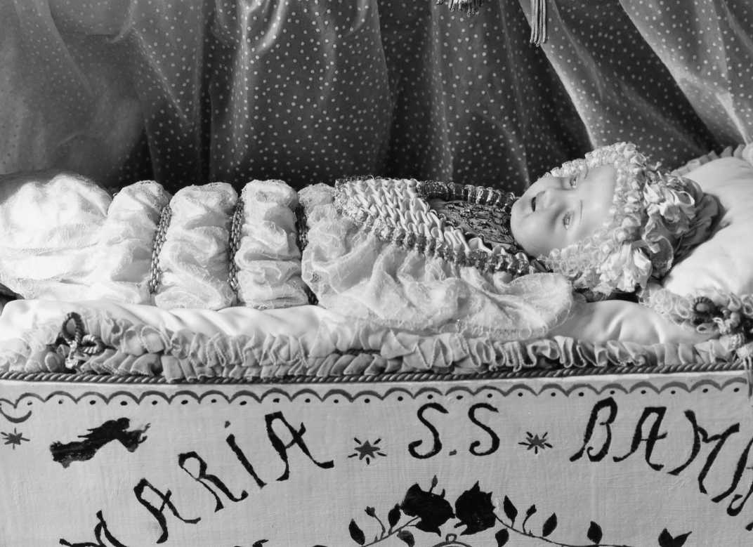 Maria Vergine bambina (statua) - ambito romagnolo (prima metà sec. XX)