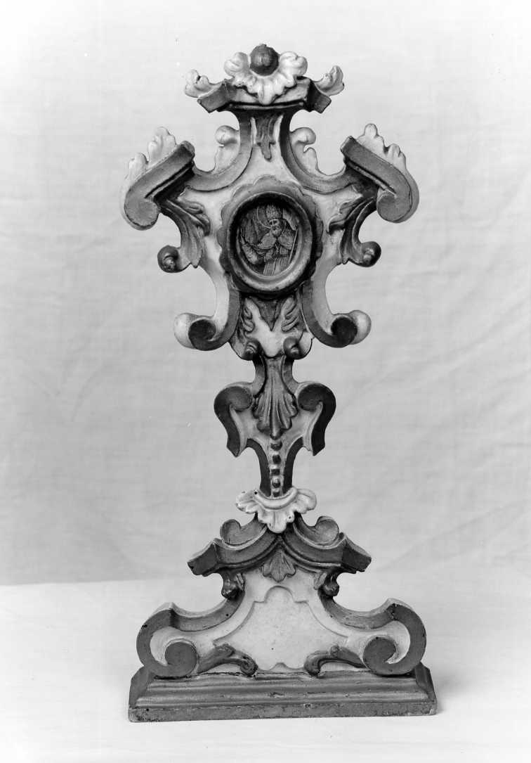 reliquiario - a ostensorio - manifattura tosco-romagnola (metà sec. XVIII)