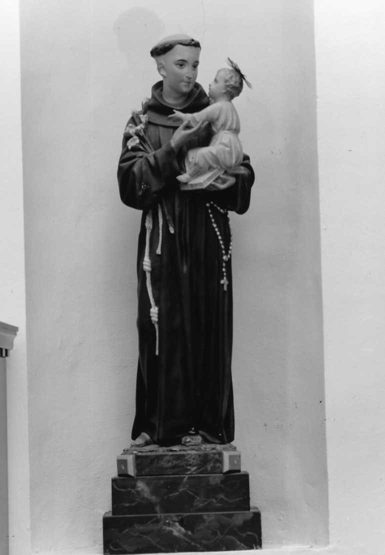 Sant'Antonio da Padova (statua) - ambito fiorentino (fine/inizio secc. XIX/ XX)