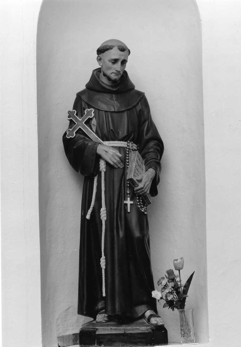 San Francesco d'Assisi (statua) - ambito faentino (fine/inizio secc. XIX/ XX)