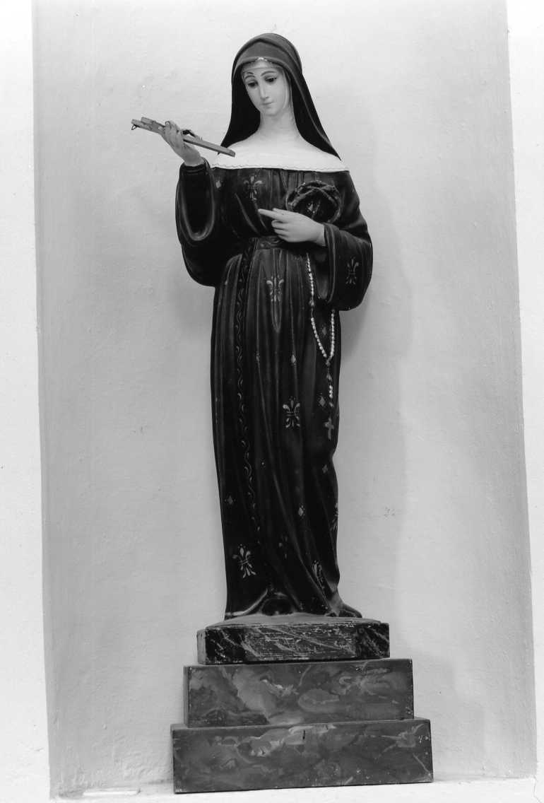 Santa Rita da Cascia (statua) - ambito faentino (fine/inizio secc. XIX/ XX)