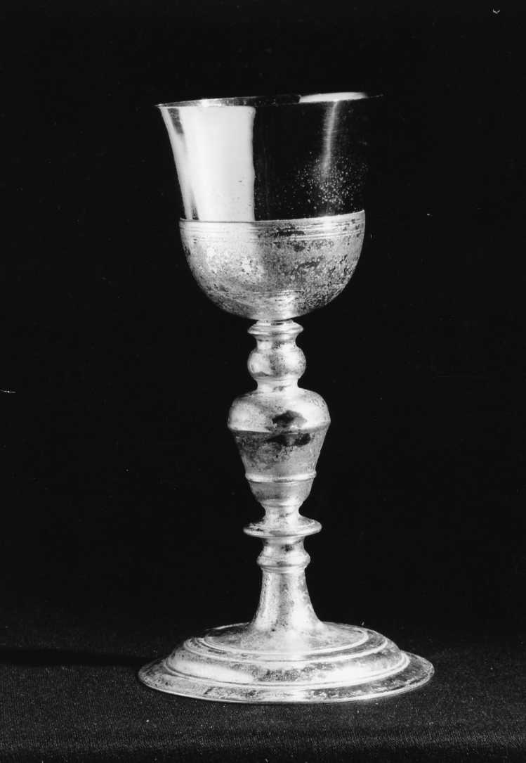 calice - ambito romagnolo (seconda metà sec. XIX)