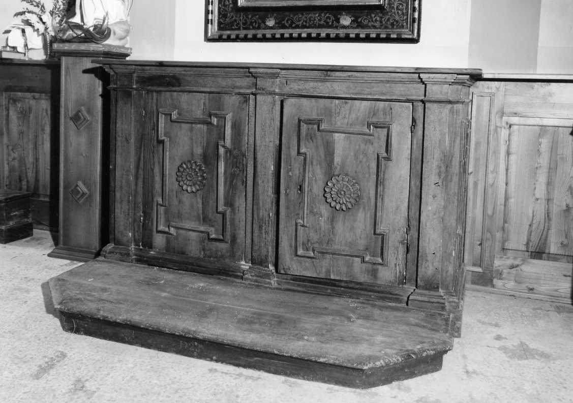 mobile da sacrestia - ambito tosco-romagnolo (prima metà sec. XVIII)
