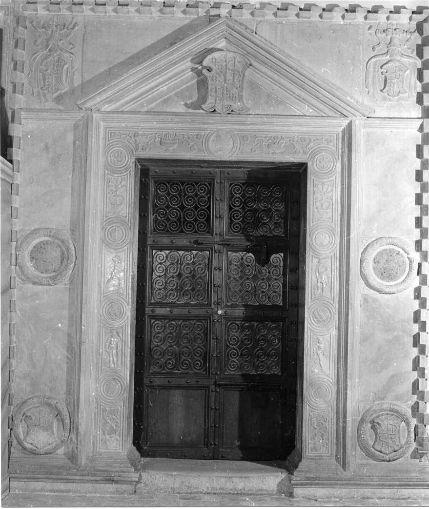 mostra di porta di Agostino di Duccio (e aiuti) (sec. XV)