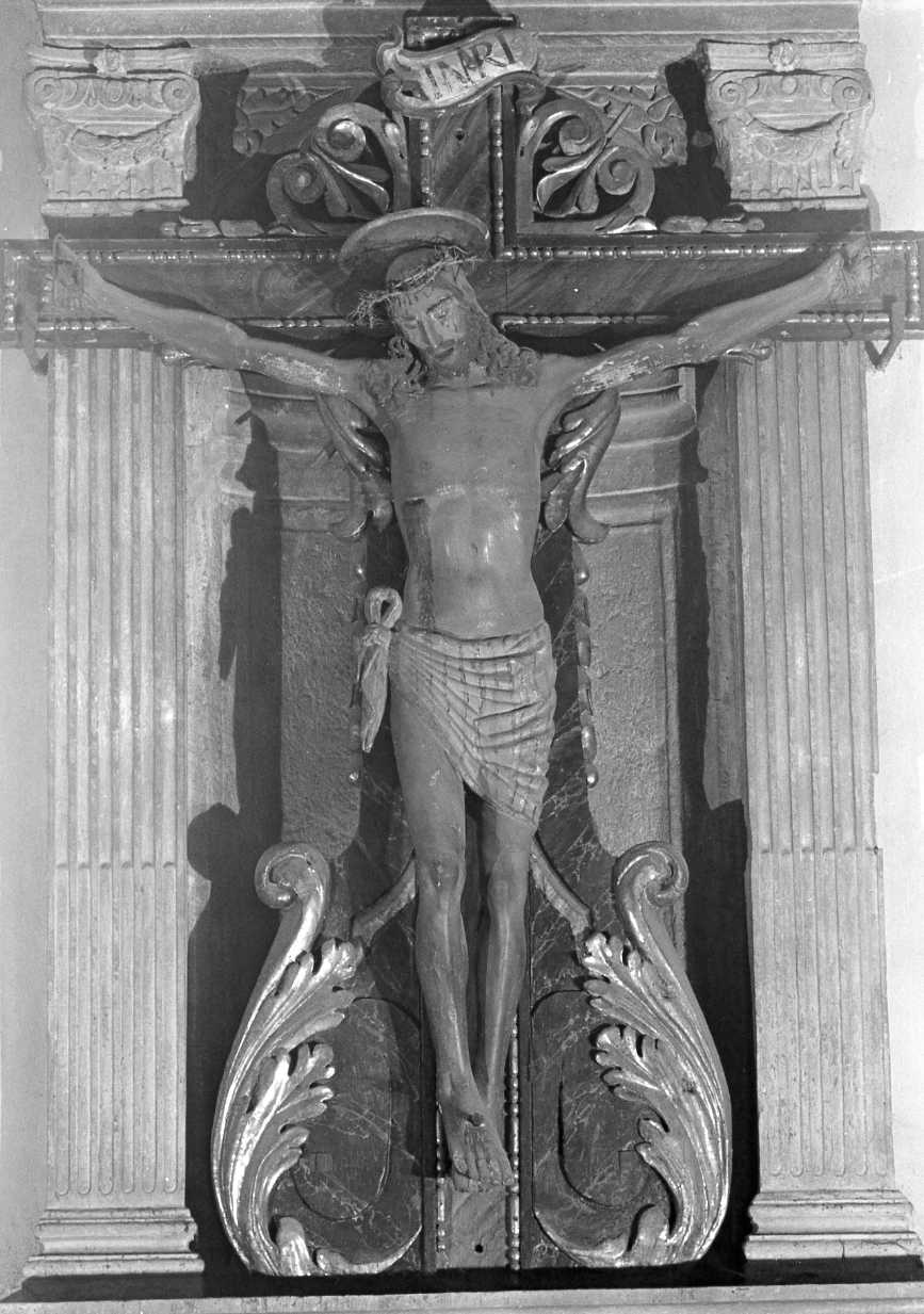 Cristo crocifisso (scultura) - ambito romagnolo (prima metà sec. XVI)