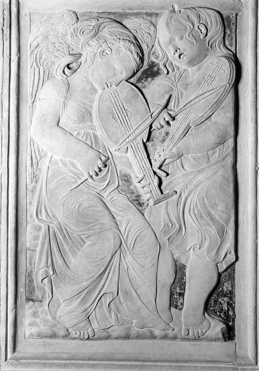 putti (rilievo, complesso decorativo) di Agostino di Duccio (e aiuti) (sec. XV)
