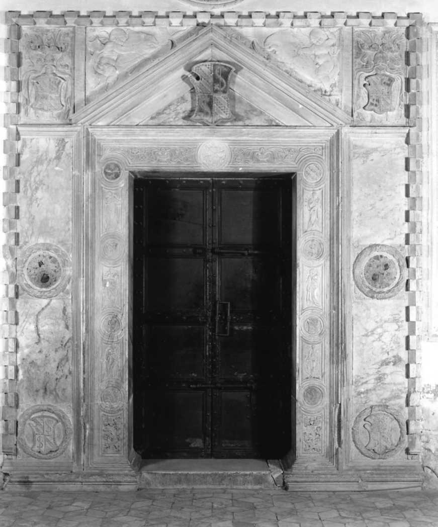 mostra di porta di Agostino di Duccio (e aiuti) (sec. XV)