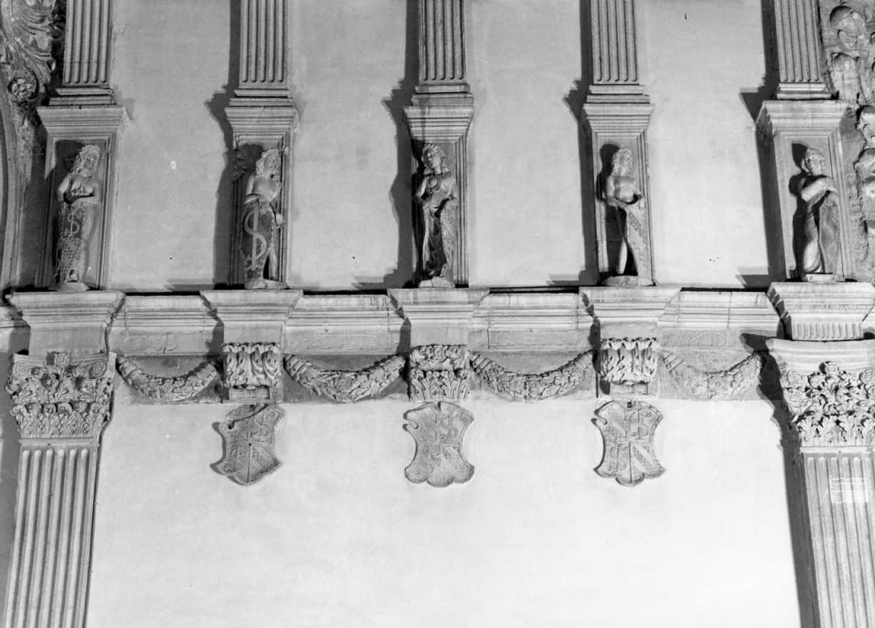 figura maschile (scultura) di Agostino di Duccio (e aiuti) (sec. XV)