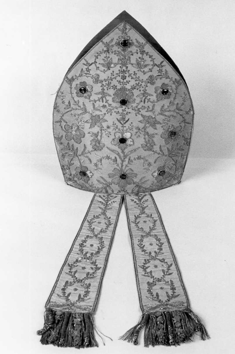 mitria - manifattura Italia settentrionale (prima metà sec. XIX)