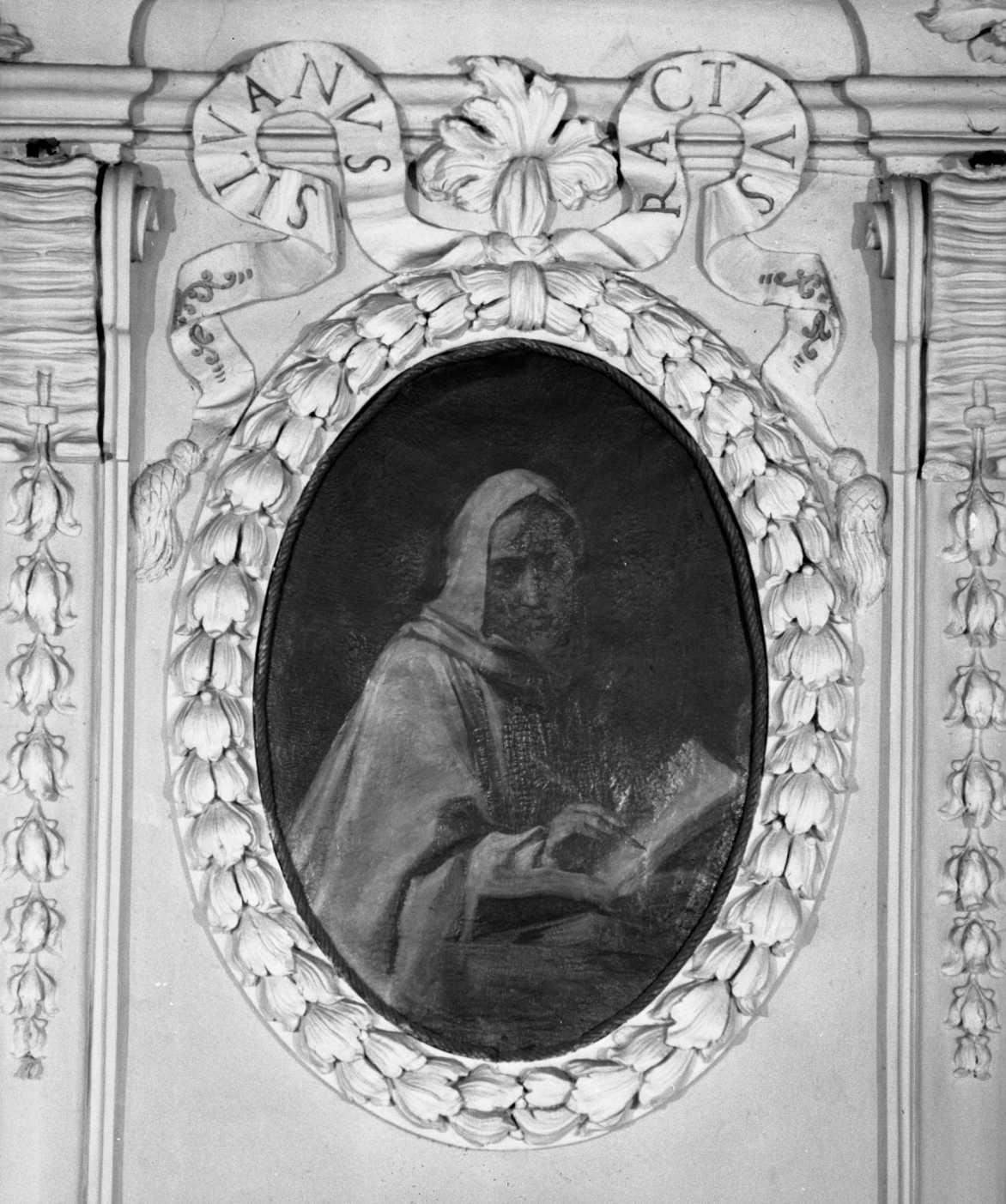 Ritratto di Silvano Ratti, monaco camaldolese (dipinto, serie) - ambito emiliano (inizio sec. XVIII)