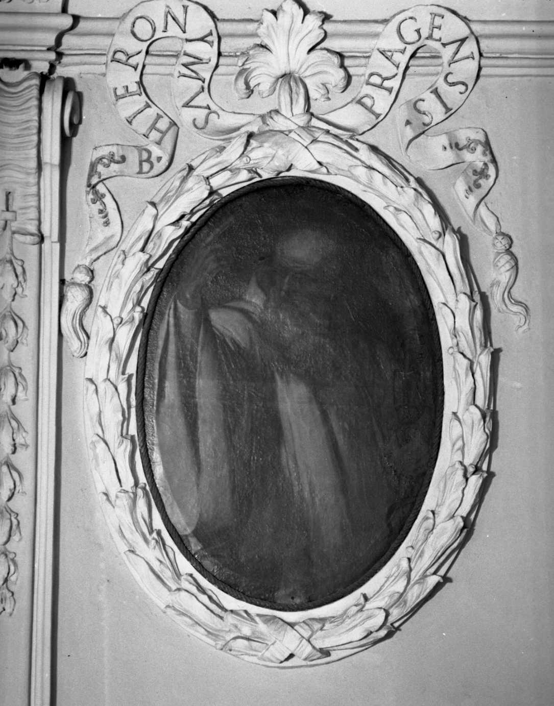 Ritratto di (Betto) Gerolamo da Praga, monaco camaldolese (dipinto, serie) - ambito emiliano (sec. XVIII)