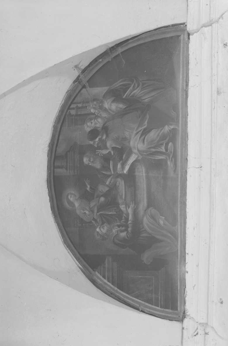 disputa di Gesù con i dottori nel tempio (dipinto, ciclo) - ambito romagnolo (prima metà sec. XVII)