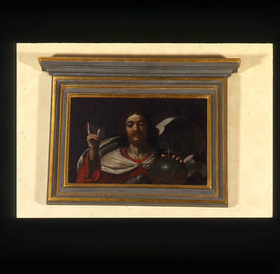 Cristo benedicente (dipinto) di Keihlau Eberhard detto Monsù Bernardo (metà sec. XVII)