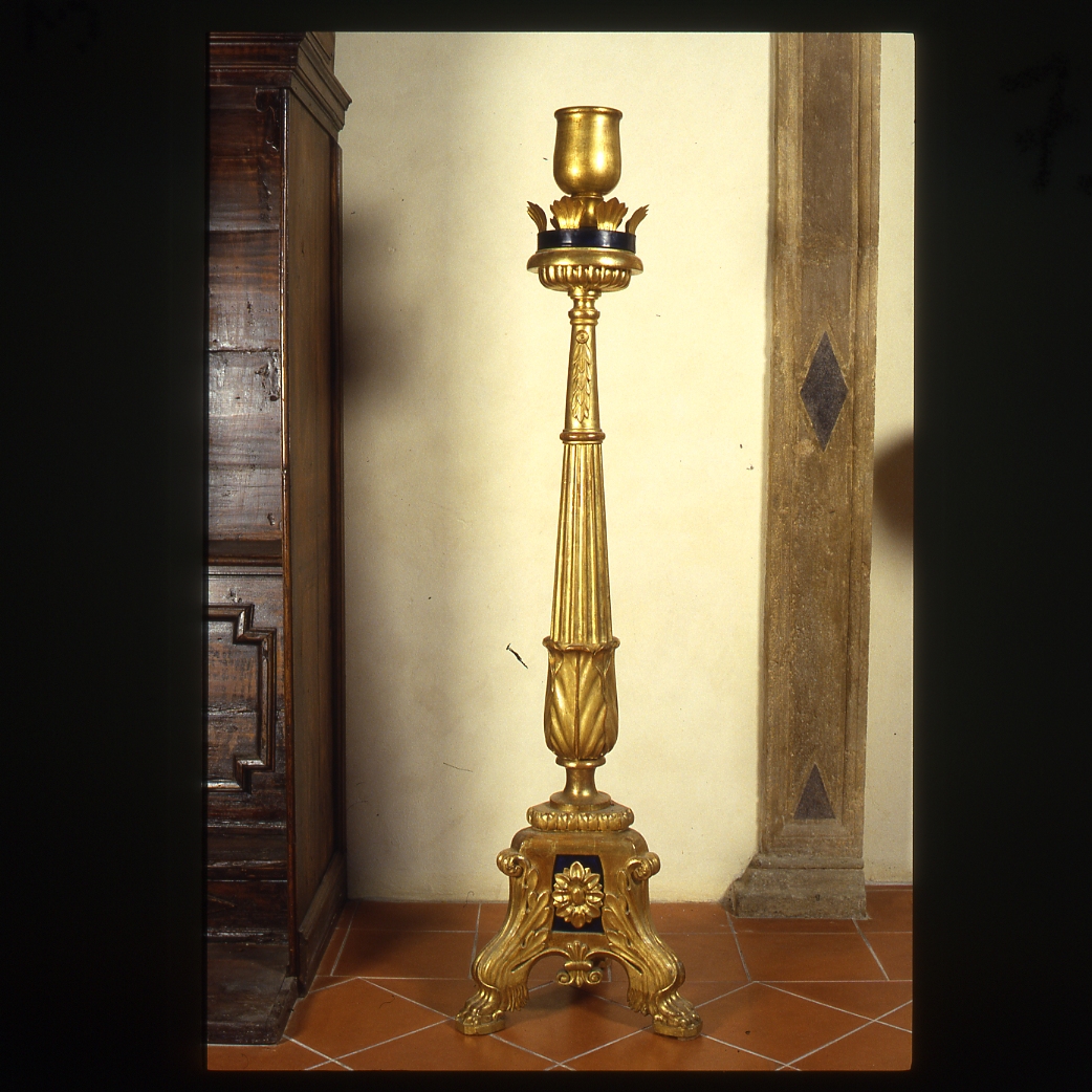 candeliere - bottega emiliano-romagnola (fine/inizio secc. XVIII/ XIX)