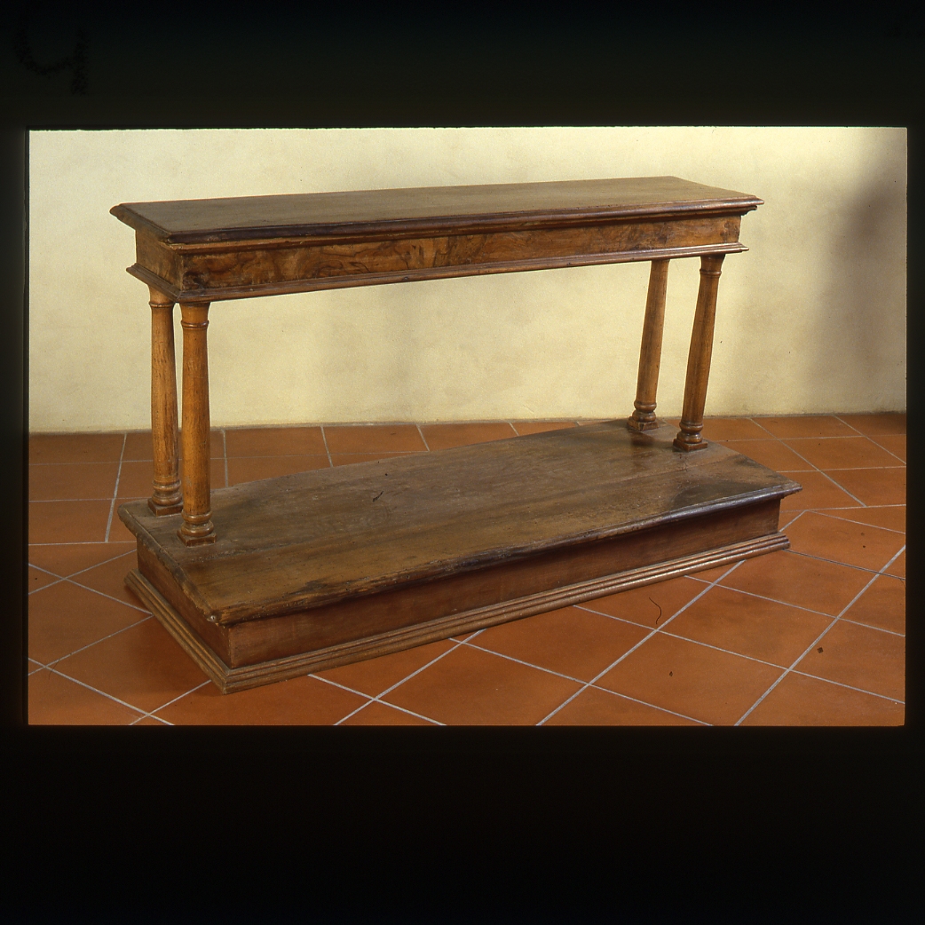 inginocchiatoio - bottega emiliano-romagnola (sec. XVII)