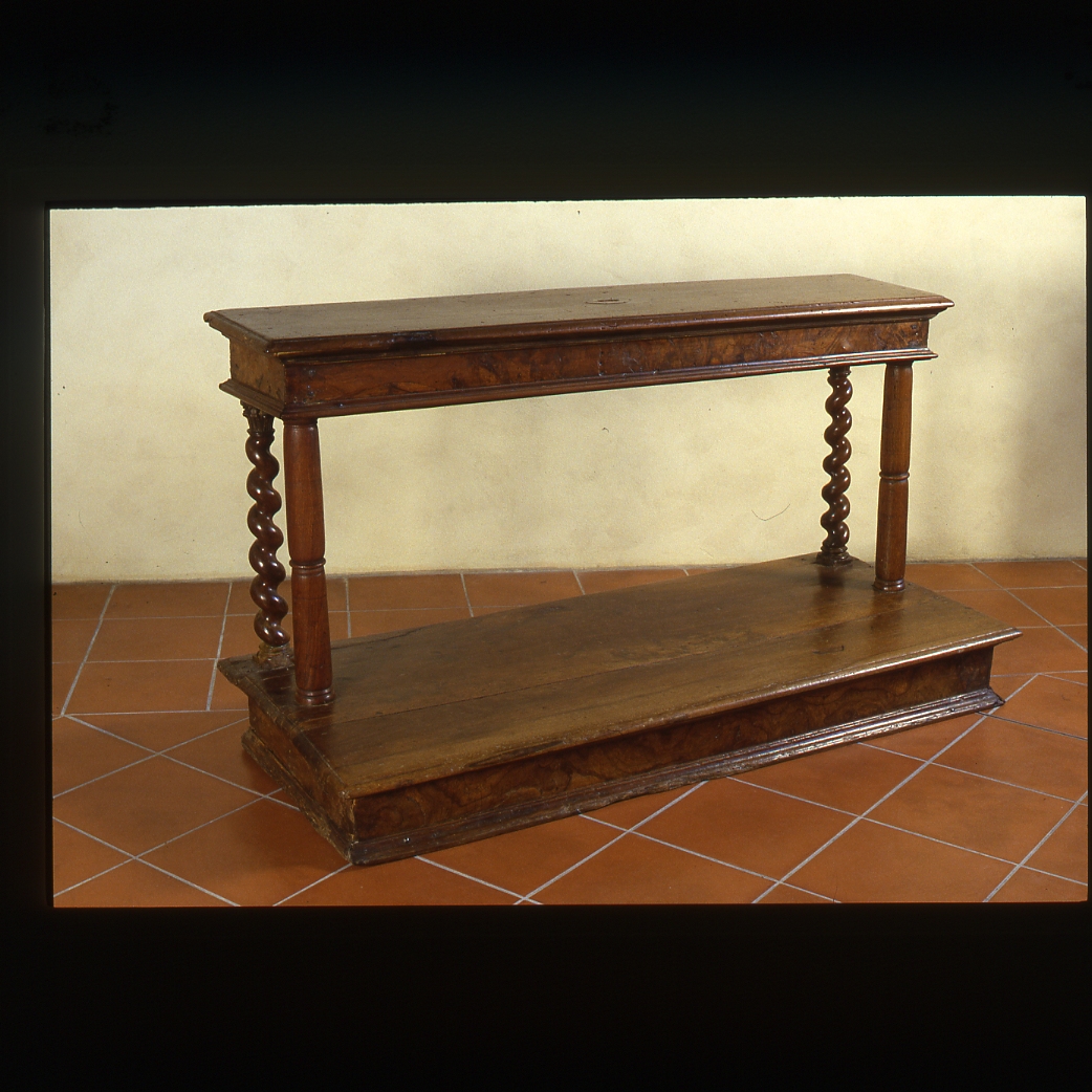 inginocchiatoio - bottega emiliano-romagnola (sec. XVII)