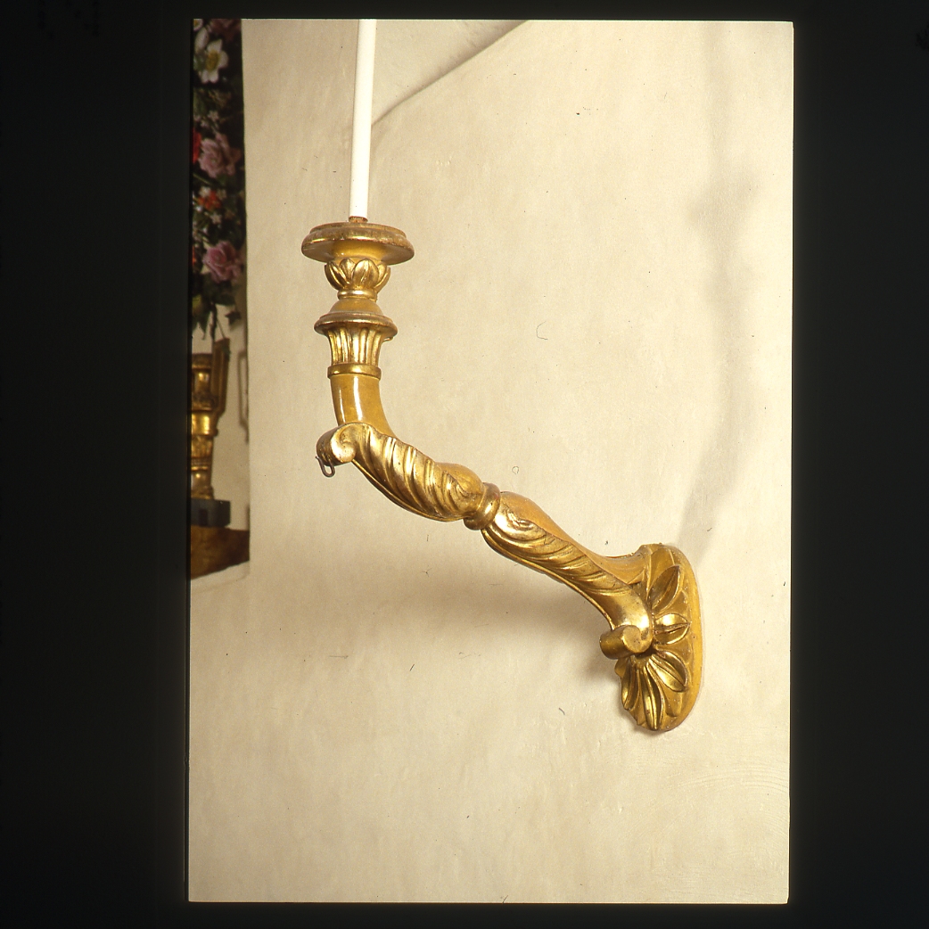 candeliere da parete - bottega emiliano-romagnola (primo quarto sec. XIX)