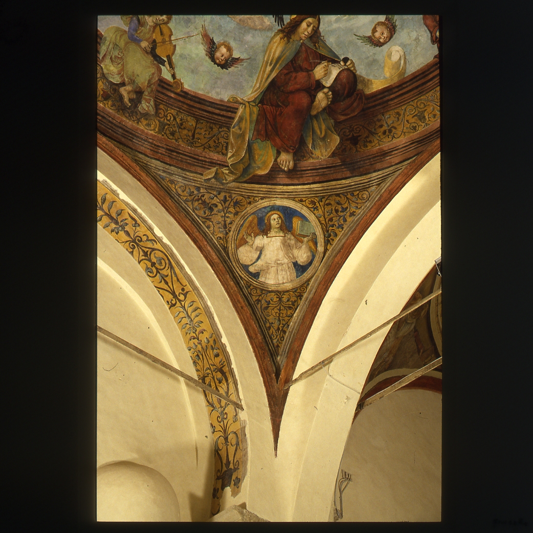 Angelo di S. Matteo (dipinto) di Marchesi Girolamo detto Girolamo da Cotignola (bottega) (sec. XVI)