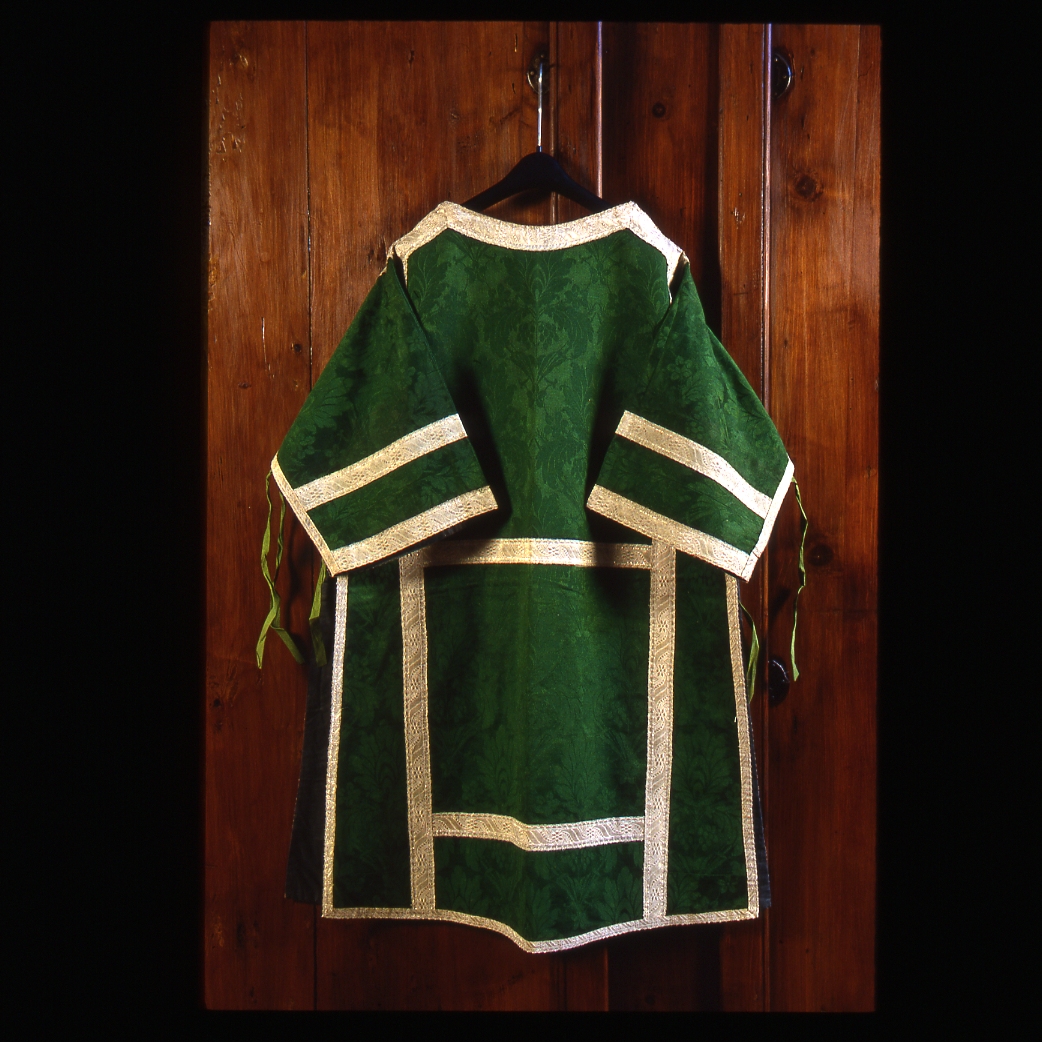 tunicella - manifattura italiana (primo quarto sec. XVIII)