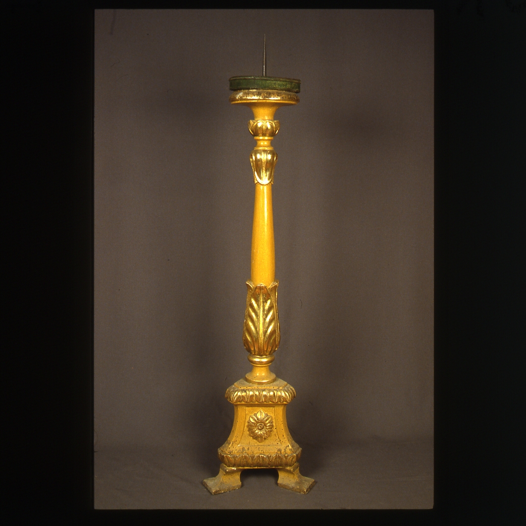 candeliere - bottega emiliano-romagnola (fine/inizio secc. XVIII/ XIX)