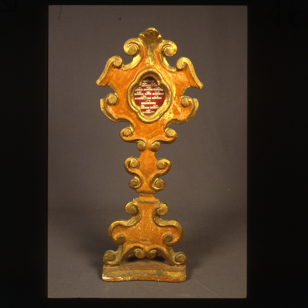 reliquiario - bottega emiliano-romagnola (sec. XVIII)