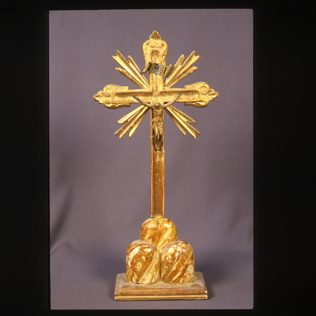 croce da tavolo - bottega emiliano-romagnola (sec. XVIII)