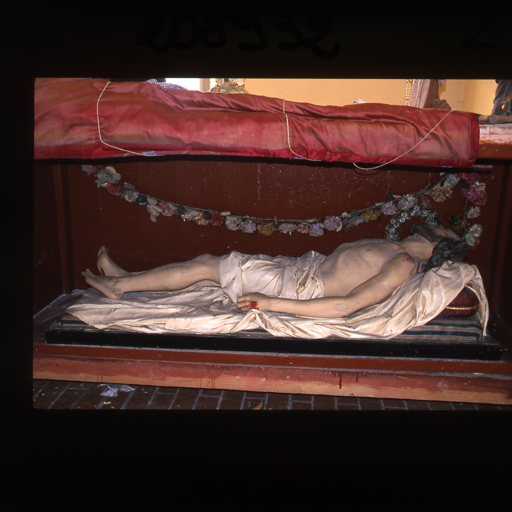 Cristo morto (statua) - bottega emiliano-romagnola (sec. XIX)