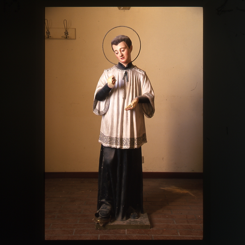 San Luigi (statua) - bottega emiliano-romagnola (seconda metà sec. XIX)