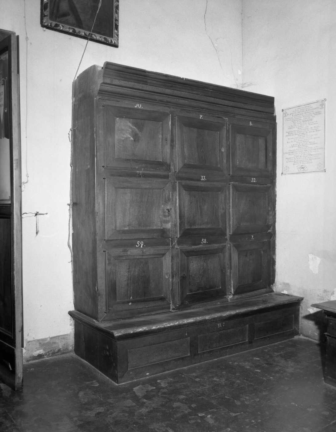 armadio, coppia - bottega romagnola (seconda metà sec. XVIII)