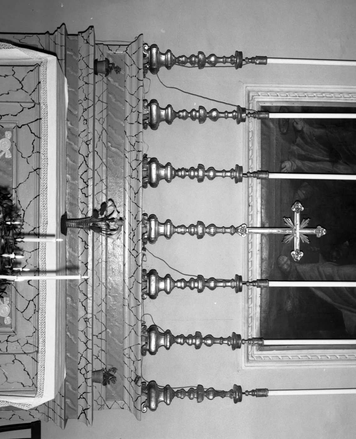 servizio d'altare, serie - bottega romagnola (sec. XIX)