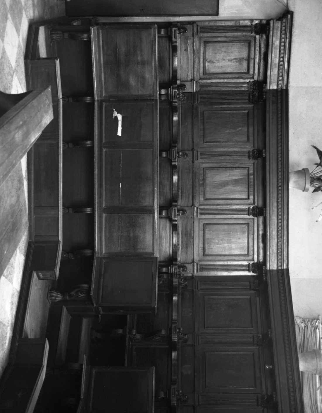 stalli del coro - bottega romagnola (fine sec. XVII)