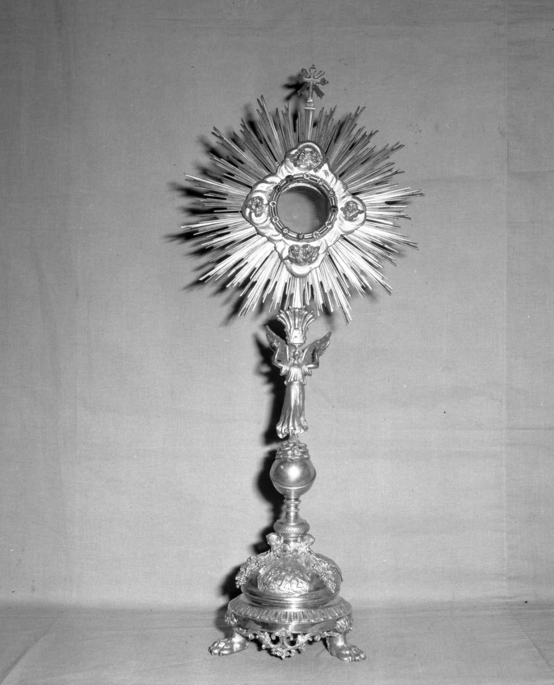 ostensorio - bottega romana (sec. XIX)