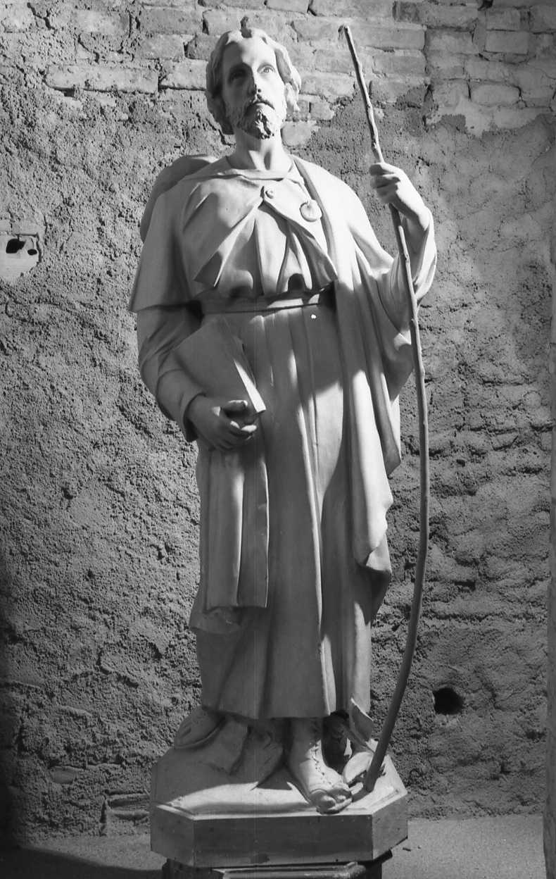 San Giacomo apostolo (scultura) di Calligari Francesco Maria (sec. XVIII)