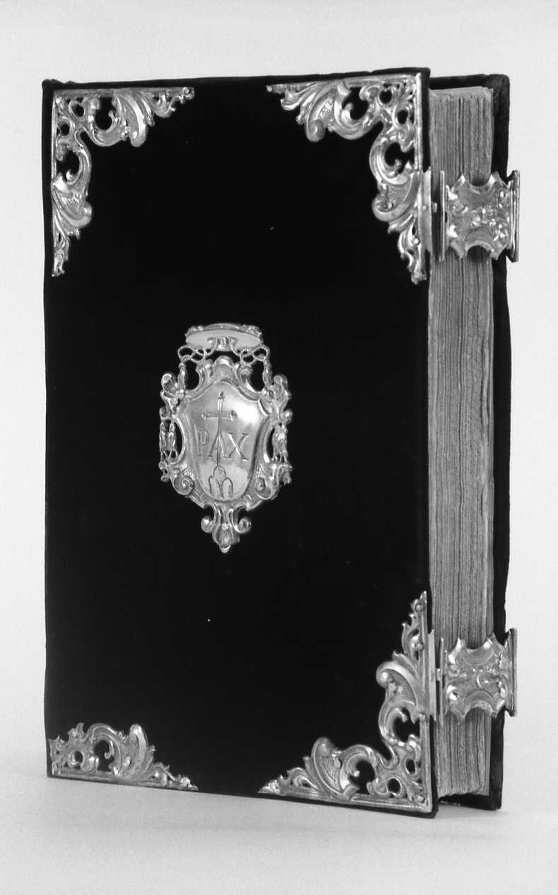 coperta di libro liturgico - bottega romagnola (sec. XVIII)