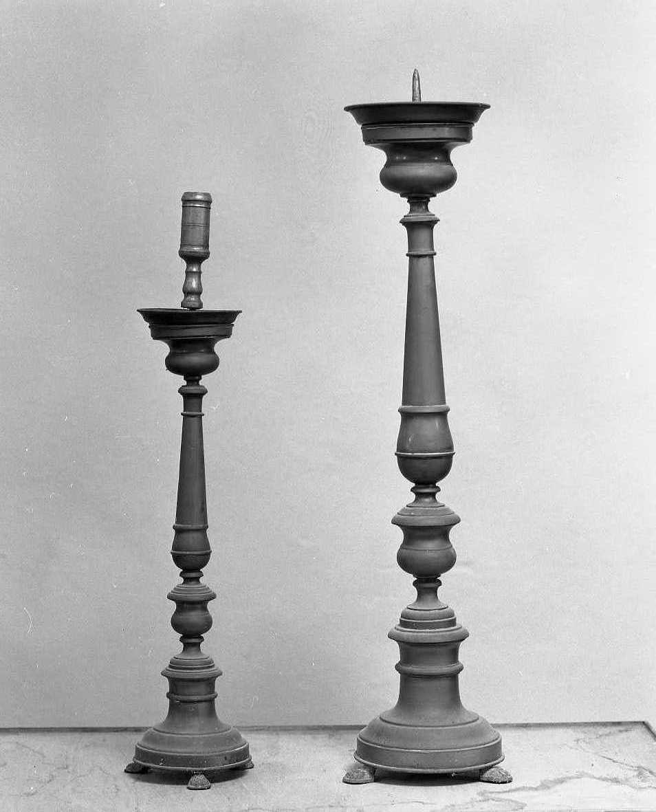 candeliere, serie - bottega romagnola (prima metà sec. XX)