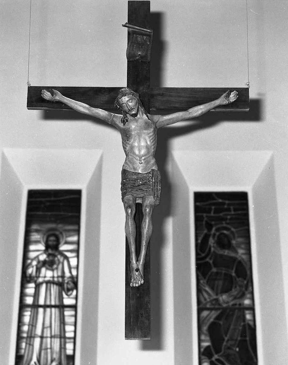 crocifisso - bottega tosco-romagnola (sec. XVIII)