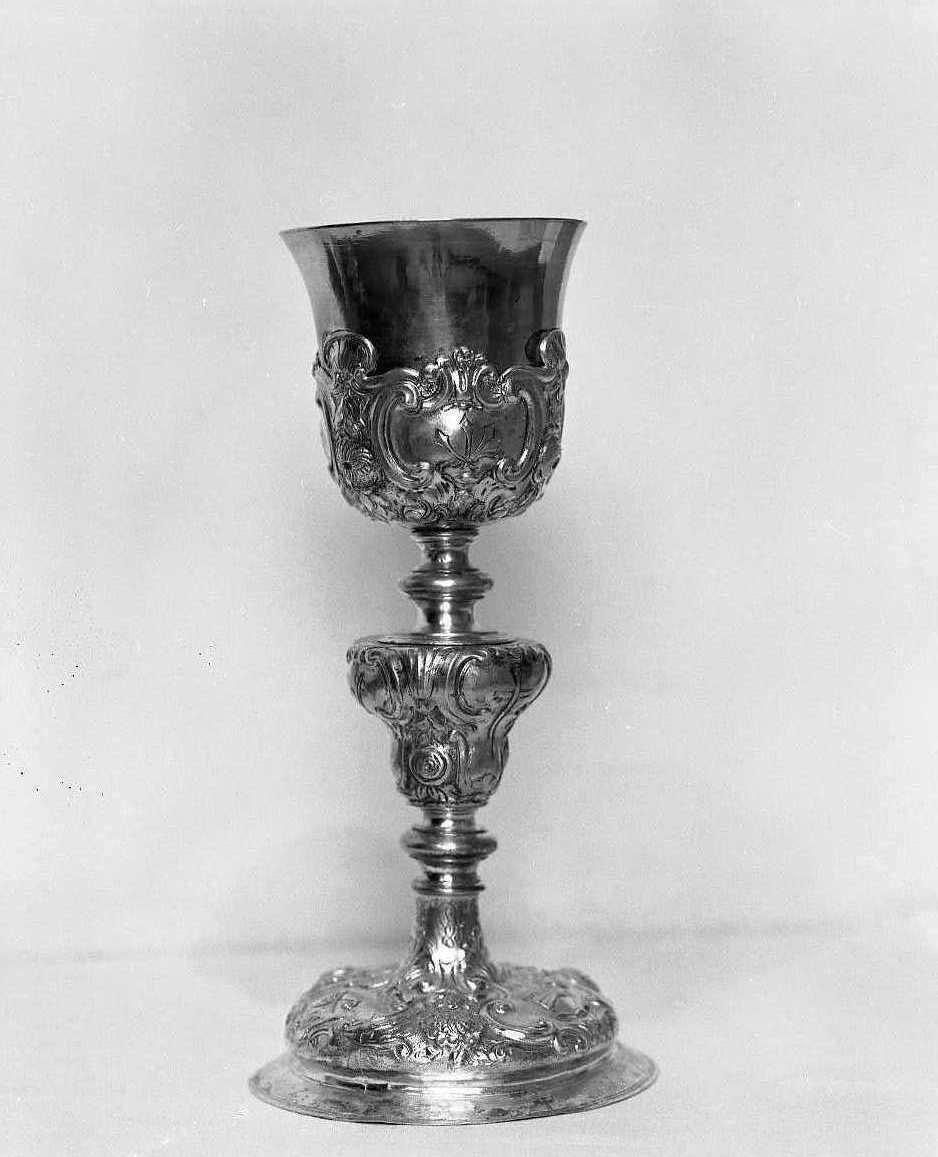 calice - bottega emiliano-romagnola (seconda metà sec. XIX)