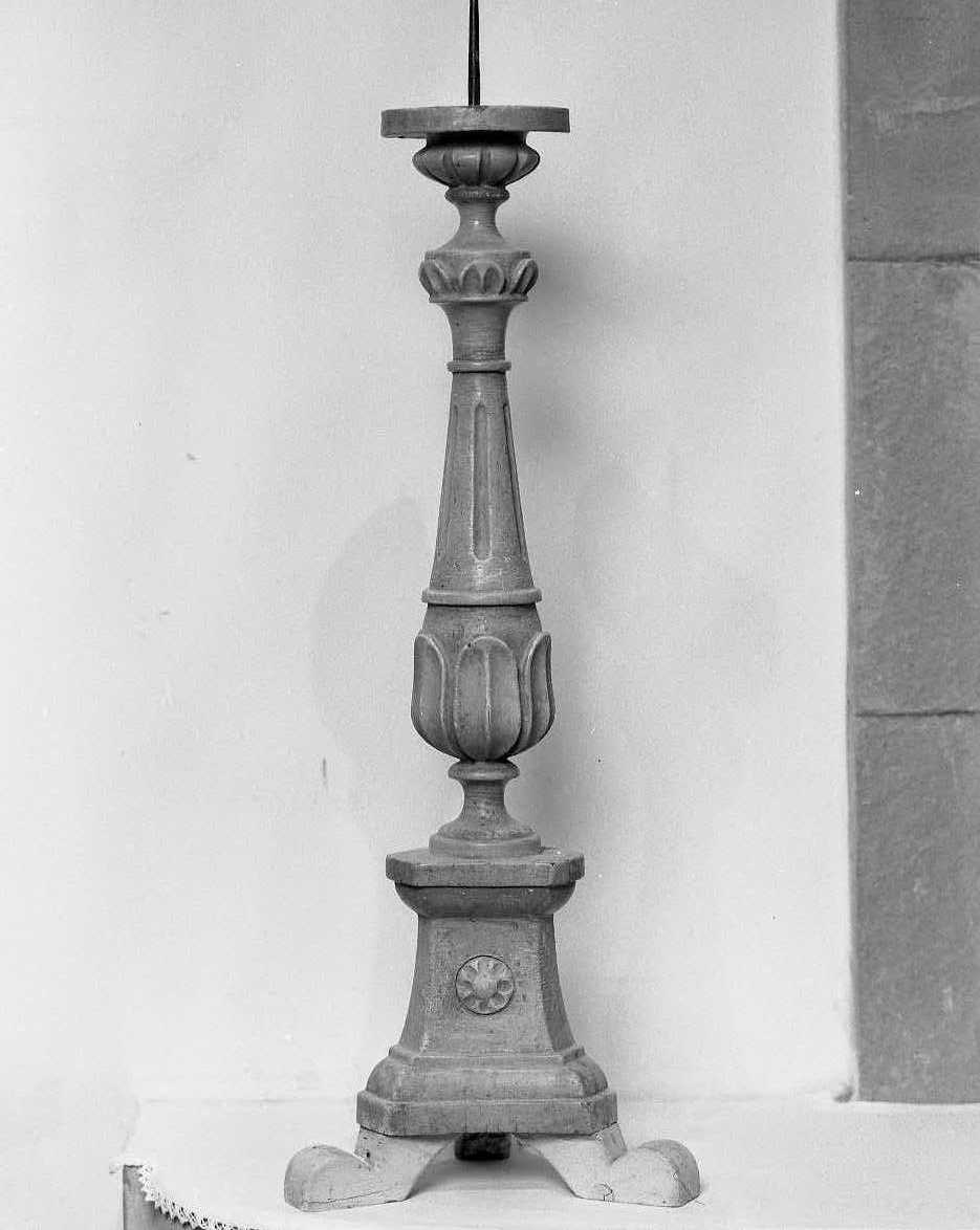 candeliere, serie - bottega tosco-romagnola (sec. XIX)