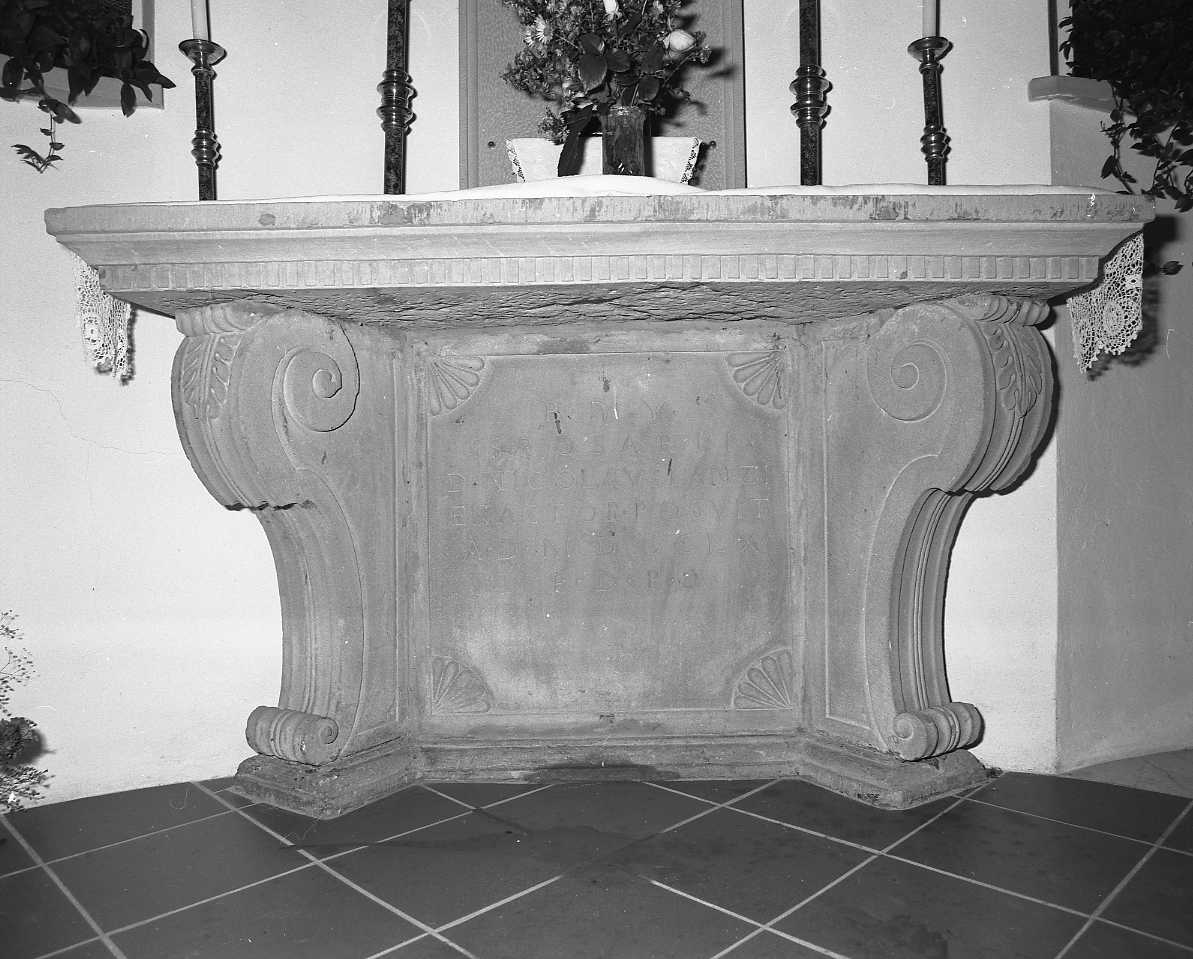 altare - bottega tosco-romagnola (terzo quarto sec. XVIII)