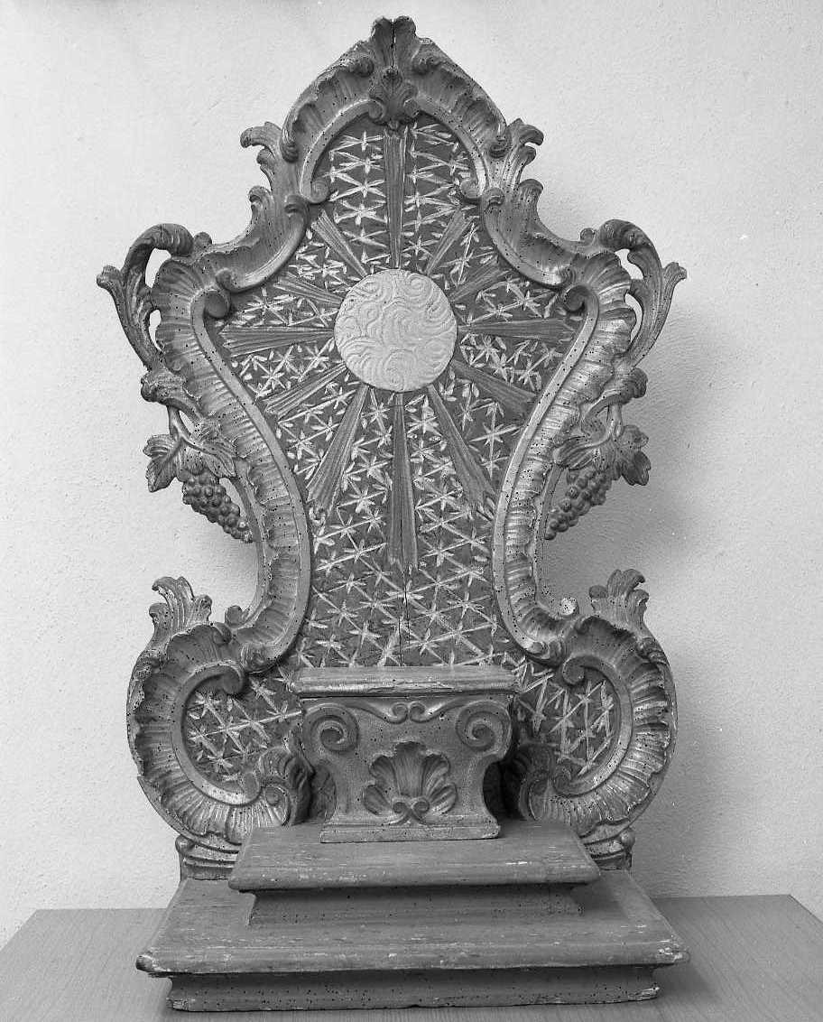 espositorio eucaristico - bottega romagnola (sec. XIX)