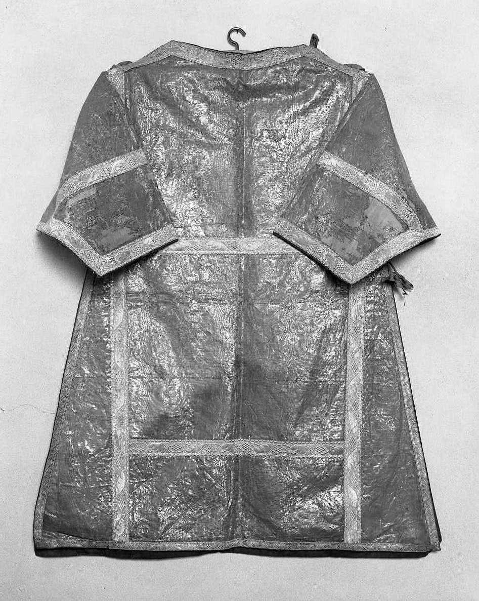 paramento liturgico - in terzo - manifattura italiana (inizio sec. XX)